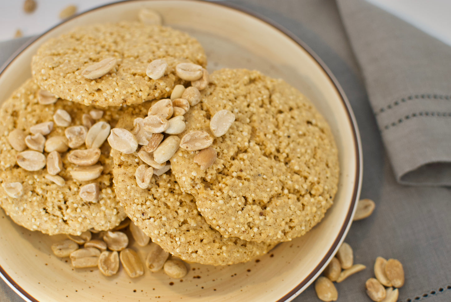 Penaut-Amaranth Cookies (Gluten Free)